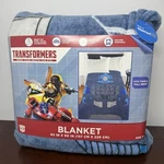 Transformers More Than Meets The Eye Plush Blanket 62 90" Hasbro Expanded View. Fixed Price $24.99.