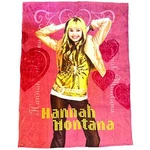 Hannah Montana Fleece Throw Blanket Cozy Kids Soft For Home Decor. Fixed Price $16.45.