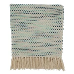 Saro Lifestyle Han Collection Confetti Design Throw Blanket, 50" X 60", Blue. Fixed Price $81.99.