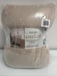 Berkshire - Luxe Loft Blanket Beige 112 92 Inc King Ultra Soft Plush Cozy Nwt. Fixed Price $32.95.