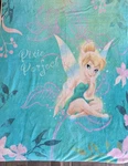 Disney Fairies Tinkerbell Soft Plush Throw Blanket Large Heavyweight 59" X 78". Fixed Price $29.95.