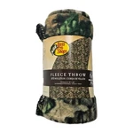 Bass Pro Shops Ultra-soft Fleece Throw Blanket 50"X60" Woodland Camo Camping Nwt. Fixed Price $22.22.