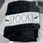 New Rae Dunn Halloween Spooky Patch Soft Plush Throw 50 X70. Fixed Price $38.98.