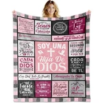 Ydaiscu Gifts For Women Throw 50" X 60", Spanish-christian. Fixed Price $34.52.