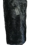 Tahari Black Silver Tinsel Faux Fur Throw Blanket Luxury Holiday Decor. Fixed Price $99.99.