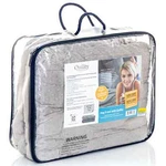 Quility Weighted W/soft Cover Heavy Blanket, 60"X80" 15 Lbs Grey-. Fixed Price $99.99.