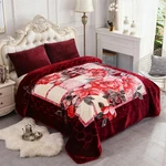 Korean Mink Heavy Thick Soft Warm Blankets Weight All Season 9LBS 85X93. Fixed Price $65.06.