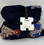 Vera Bradley Essential Throw Blanket - Holiday Tree Peacoat 80X50. Fixed Price $20.49.
