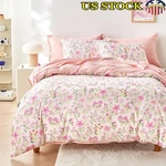 Floral Comforter Set 3 Piece Flowery Design Soft Microfiber Bedroom Decor New. Fixed Price $52.62.