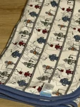 Gymboree Robot Blanket Vtg Colorful Reversible Shop Collection Kids Baby. Fixed Price $68.99.