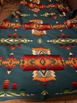 Pendleton Beaver State Wool Reversible Blanket Size Queen. Fixed Price $160.00.