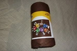 M & Candy Brown Fleece Blanket Throw 7 Characters 50" X 60" New Polyester. Fixed Price $9.99.