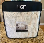 Nwt Ugg Tanner Knit Throw 50X70. Fixed Price $150.00.