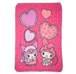 New Pink My Melody Kuromi Fleece Throw Gift Blanket Cartoon Hello Kitty Sanrio. Fixed Price $20.21.