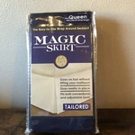 Magic Skirt NAVY03 14 In. Tailored Microfiber - Queen (B2). Fixed Price $22.00.