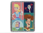 Northwest Story Woody My New Woven Tapestry Throw Blanket, 48" X 60". Fixed Price $30.00.