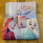 Disney Frozen 2 Large Throw Blanket By Brittney Lee 50" X 70" Ft. Elsa Anna Olaf. Fixed Price $17.99.