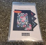 Looking Glass View Wallhanging Quilt Pattern Patch Works Studio Stained PS-160. Fixed Price $6.99.