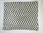 Hudson Baby Blanket Grey Chevron Pattern Zig Zag 30X36. Fixed Price $37.19.