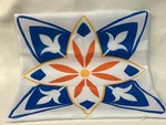 Geometric Abstract Outdoor Waterproof Patio Porch Throw Pillow Cover Home Decor. Fixed Price $14.36.