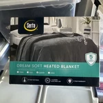 Serta Heated Blanket, Electric Queen Size Soft, Warm, Fuzzy Heating. Fixed Price $99.99.