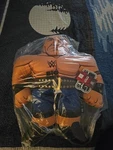 Wwe John Cena Sold Out Big Shots 17X Champ Pillow Buddy 22"X19". Rare 47/54. Fixed Price $259.99.