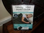 New Calming Comfort Grey Duvet Cover Weighted Blankets. Fixed Price $18.79.