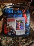 Northwest Marvel Avengers Silk Touch Sherpa Throw Blanket 50 X 80 152 203CM. Fixed Price $50.00.
