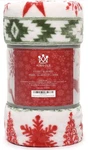 Kingole Flannel Fleece Microfiber Throw Blanket, Luxury Christmas Snowy Pines Tr. Fixed Price $11.95.