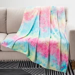 Cocoplay Throw Blanket For Couch Multipink, 50'' 60''. Fixed Price $49.76.