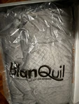 Blanquil 20LB Weighted Blanket Hypoallergenic Breathable. Color Grey. Fixed Price $125.00.