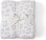 Cozychic Barefoot In The Wild Cream-stone Throw Blanket, 54"X72. Fixed Price $185.99.