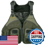 Ac Allen Company Big Horn Fishing Chest Vest Molle Web Gear Lash. Fixed Price $92.90.
