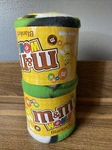2013 M&ms World Lap Blanket Fleece Polyester Characters 50"X60". Fixed Price $15.00.