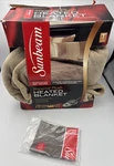 Sunbeam Imperial Plush Heated Blanket Twin Mushroom 10 Settings Tested. Fixed Price $60.00.