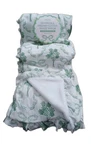 Envogue Home Reversible Dreamy Gauze To Cozy Plush Blanket 50X70, Clover, New. Fixed Price $65.00.