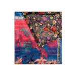 Johnny Was Laurel Canyon Lavandula Cozy Blanket Reversible Floral Blue Home New. Fixed Price $238.00.