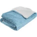 Somerset Home Fleece Full/queen Blanket With Sherpa Backing Gray Or Blue. Fixed Price $54.99.