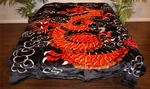 New 5 Pounds Super Soft Queen Korean Mink Blanket Oriental Red Dragon. Fixed Price $59.99.