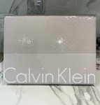 Calvin Klein Oval Bands Blanca Opal Light Grey King Coverlet. Brand New!. Fixed Price $235.00.