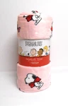 Berkshire Peanuts Snoopy Christmas Oversized Plush Throw 60" X 70" Holiday Bows. Fixed Price $31.89.