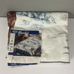 New Vintage Beacon Blanket 72 X 90 Stag Deer Woods Cottage Country Hunting Usa. Fixed Price $21.90.