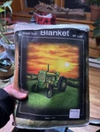 Vintage Tractor Fleece Blanket 50X60 Farm Country Throw New Package. Fixed Price $28.86.
