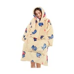 Narecte Cozy Oversized Blanket Hoodie Wearable Adults Soft Hooded Bla.... Fixed Price $46.65.
