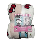 Sanrio Hello Kitty 60 X 70 Throw Pink White Silk Touch Warm Plush Blanket Bow. Fixed Price $27.96.