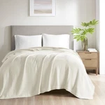Beautyrest Cotton Full Queen Blanket With Ivory Finish New. Fixed Price $70.00.