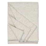 Prince Of Scots Highland Tweeds 100% Wool Big Throw , Silver Herringbone. Fixed Price $150.00.