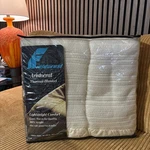 Vtg Fieldcrest Aristocrat Thermal Blanket Twin 66X90 Cream Ivory Style 25456 Nos. Fixed Price $75.00.