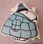 Snoopy Pillow & Throw Set 40 X 50 Woodstock, Puffy Jacket Winter Peanuts Nwt. Fixed Price $34.95.