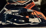 Nfl Denver Broncos Football Blanket Throw The Northwest Company 68 X55. Fixed Price $24.99.